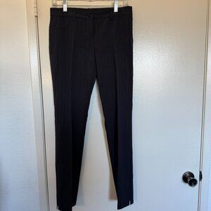 BCBG Maxazria Low Rise Pinstripe Trousers Size XS
